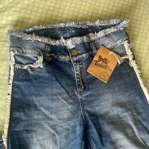 Bodied by Uchis Baby Blue BootCut Denim Pants